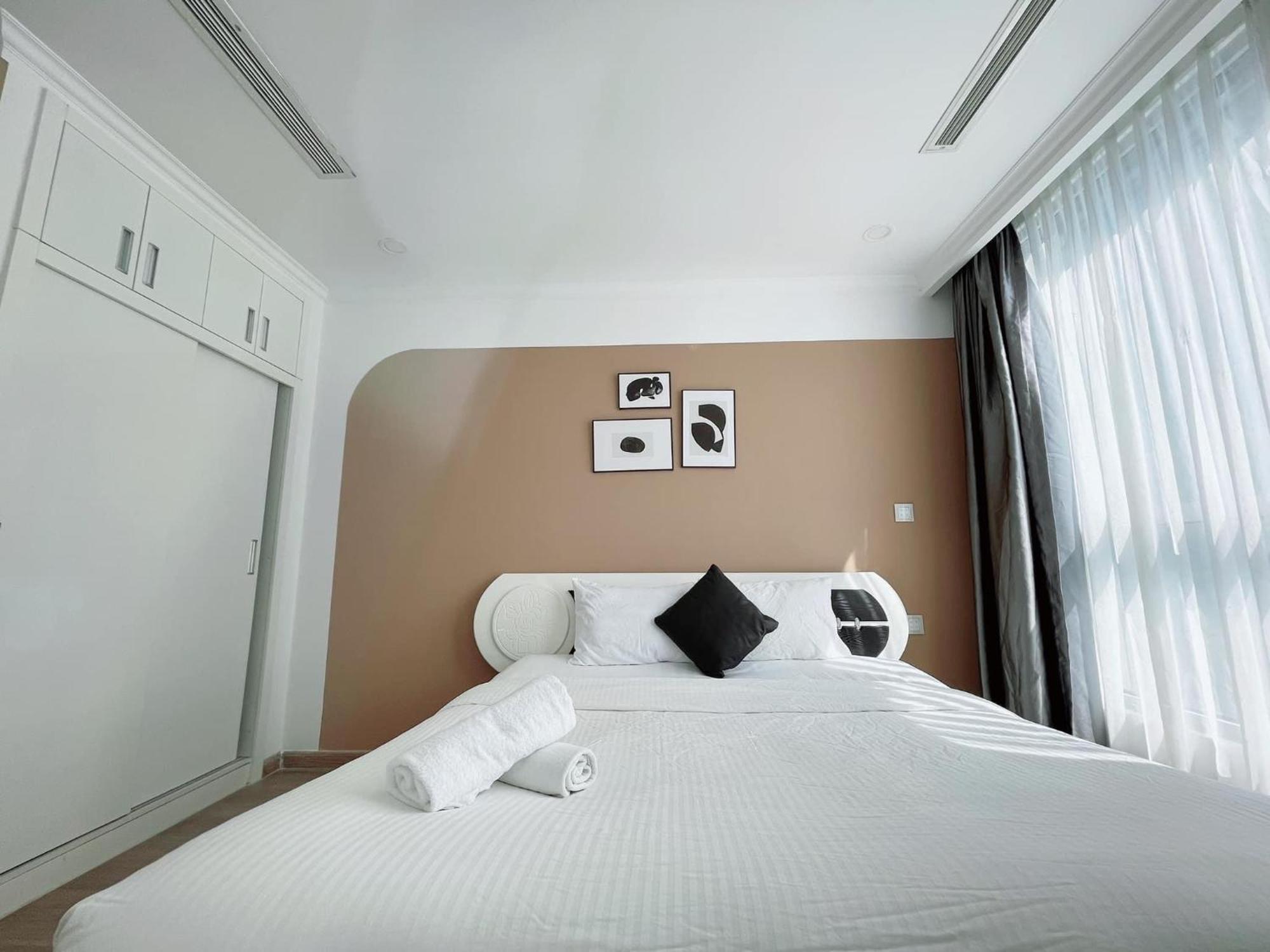 הו צ'י מין סיטי Vinhomes Binh Thanh Official Luxury Apartment מראה חיצוני תמונה